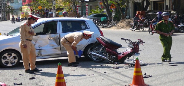Quy trình xử lý tai nạn giao thông đường bộ